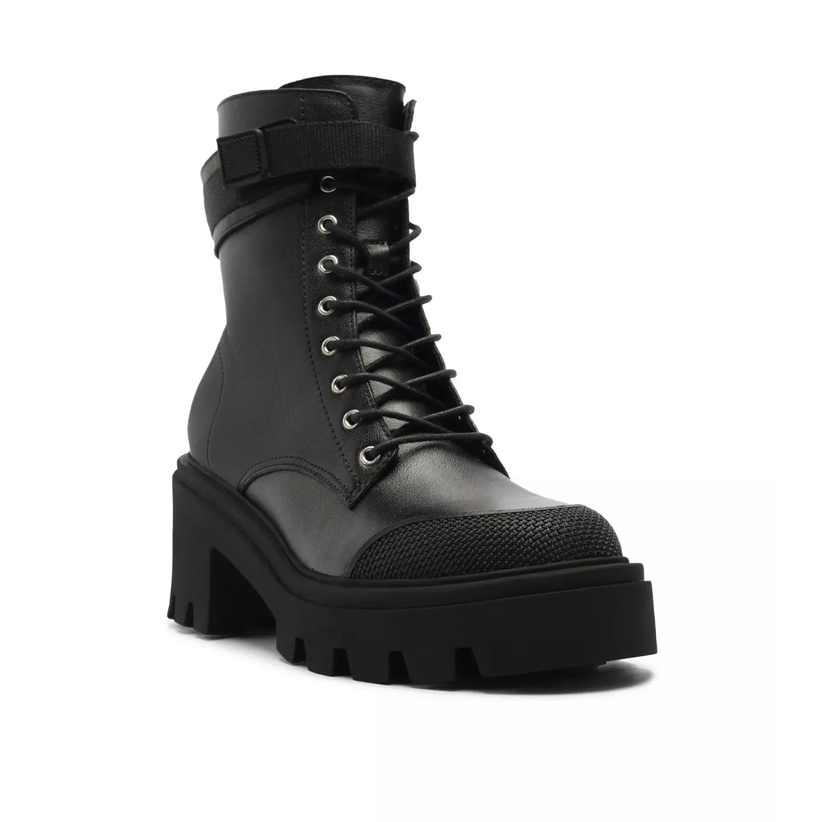 Schutz Women's Black Sarah Round Toe Boots, 9.5 B, NIB, MSRP : 238$