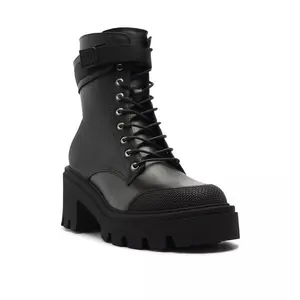 Schutz Women's Black Sarah Round Toe Boots, 9.5 B, NIB, MSRP : 238$