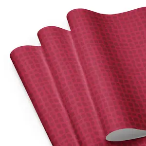 Viva Magenta Squares Wrapping paper sheets