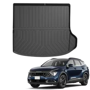 Garvee Trunk Mat for Jeep Grand Cherokee 2022-2024, Garvee Car Trunk Protector All-Weather Rear Cargo Area Mat Protective Floor Mat for Jeep Grand Cherokee 2022-2024