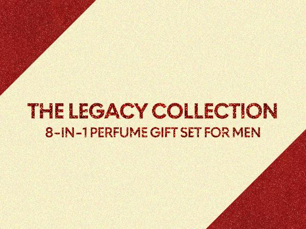 BellaVita Luxury's The Legacy Collection Gift Set | 8-in-1 Perfume Set for Men | 8x20ml | Long Lasting Fragrance | Eau De Parfum