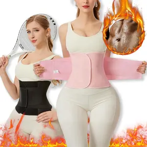 Waist Cincher Belt, Compression Neoprene Sweat Waist Trainer Corset Trimmer Shaper Belt for Women Shapewear