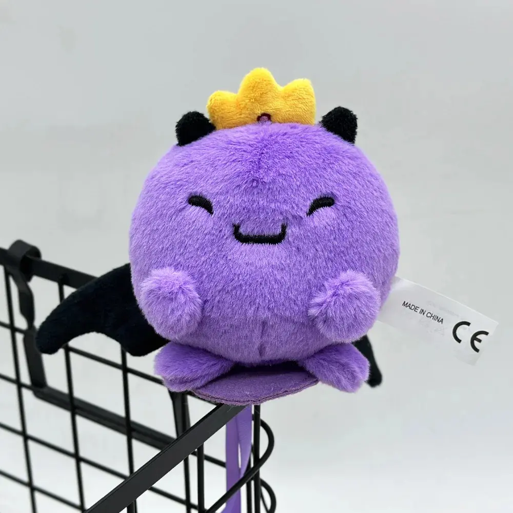 18CM Cute Purple Doll Plush Toy Room Decor Gift