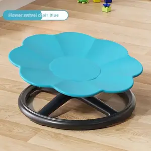 Petal Rotating Sensory Integration Training Chair, with ergonomic design and non-slip metal base suitable for rehabilitation centers and home use, enhancing balance and concentration; integrated fitness solution, Home Fitness Equipment, (Model: DM057)