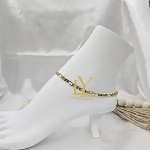 LaYaiBoutique #2181 14k Gold Plated Anklet High Quality