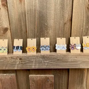 Fur baby earrings