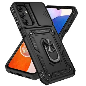 Slide Camera Lens Case For Samsung Galaxy A13 A23 A33 A53 A73 A22 A32 A52 A72 5G Armor Shockproof Coque