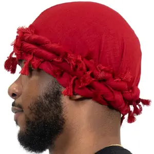 Vintage Twist Turban Head Wrap for All - Luxurious Satin Lined Halo Cap with Skull Cap Design, Stylish Beanie Hat for Effortless Chic and Comfort