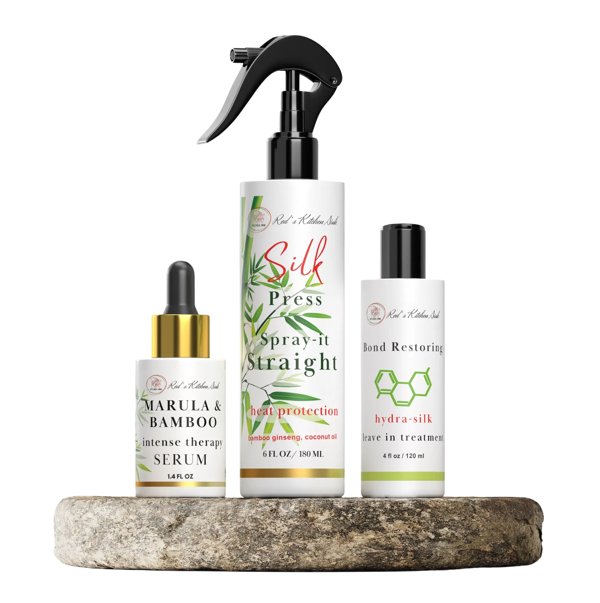 Silk Press Spray It Straight Kit | Thermal Styling System
