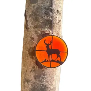 Deer in Scope Scented Car Freshie - Handmade Rearview Hanging Air Freshener