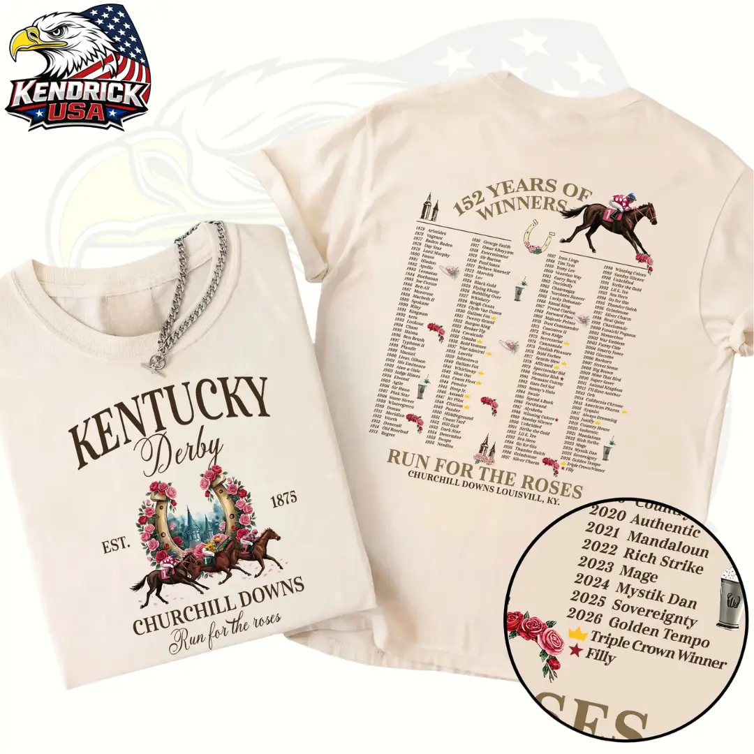 Golden Tempo - Kentucky Day 2026 Shirt, 152nd Run For Roses Sweatshirt, Horse Racing Lover Shirt, Kentucky Race Weekend Shirt, 2026 Derby Shirt