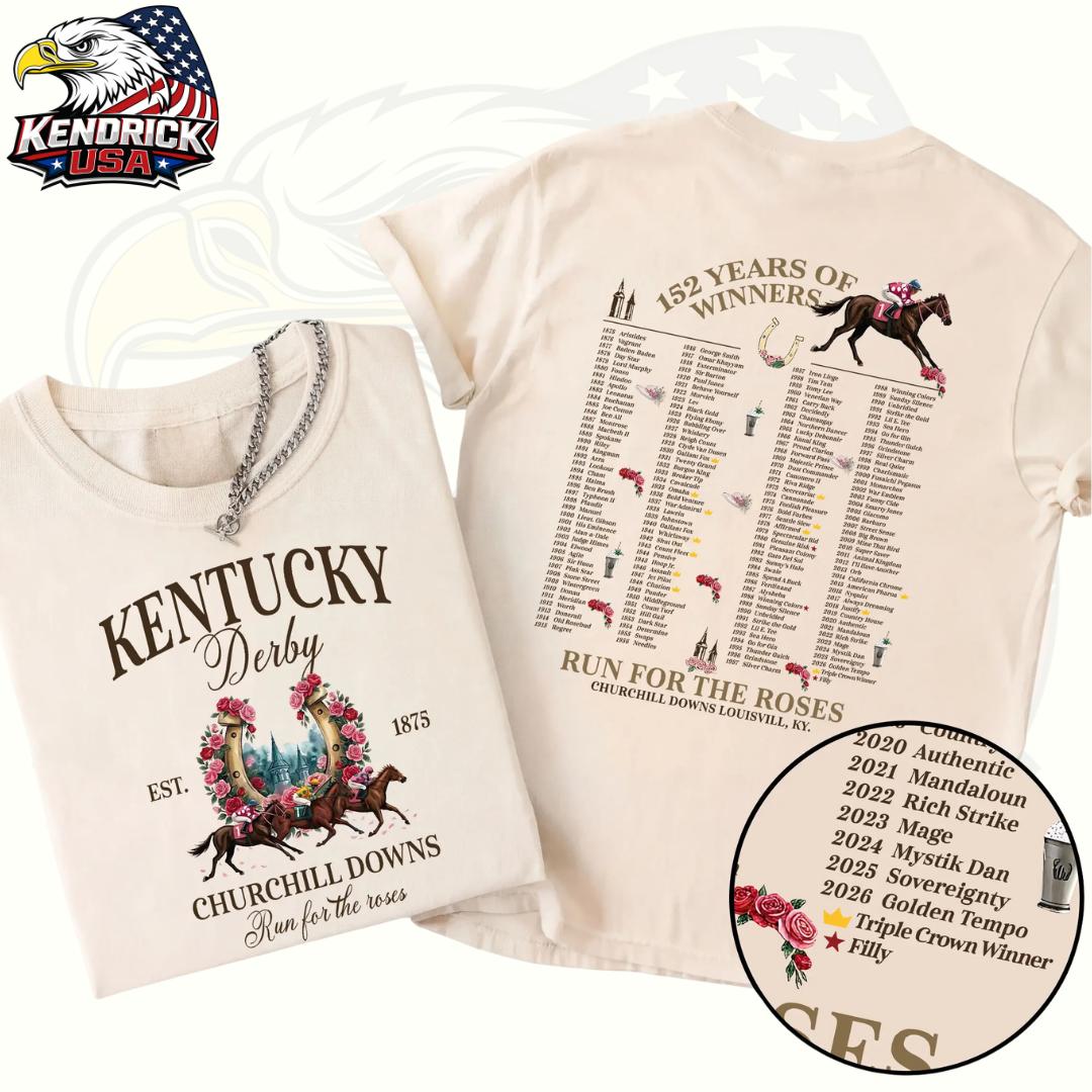 Golden Tempo – Kentucky Day 2026 Shirt, 152nd Run For Roses Sweatshirt, Horse Racing Lover Shirt, Kentucky Race Weekend Shirt, 2026 Derby Shirt