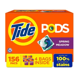 Laundry Detergent Pacs, Spring Meadow, 156 ct. --!! !