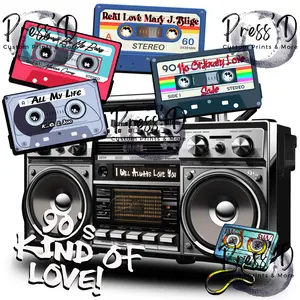 90's Kind Of Love DTF Transfer