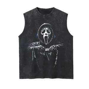 [Viral] Vintage Tank 90s Graphic Sleeveless Tank Tops Men Vest Streetwear Outfits Men Vacation Outfits Sleeveless Shirt