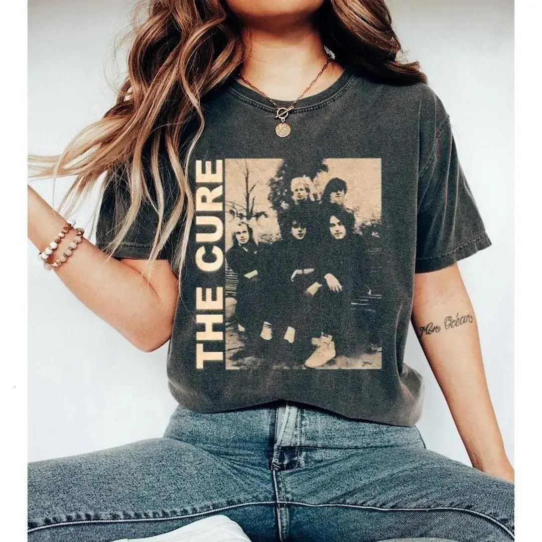 The Cure 90s Vintage Tshirt, The Cure Merch, Vintage The Cure , Unisex t-shirt Top Womenswear Comfort Summer Cotton Streetwear