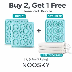 3-Pack Eucalyptus & Cedar Soap Bar, Antibacterial Aromatherapy Body Care Cleanser