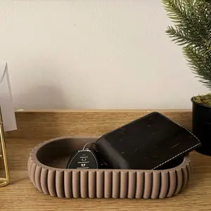 Catch All Valet Tray, Office Desk Organizer & Work Organizer, Stackable Modern Minimalist Home Decor Accessory, Interior Decoration Accessory & Office Gadget