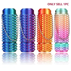 Little Ouchies Pain Fidget Toy, Rotatable Spiky Sensory Fidget for Anxiety Relief, 3D Printed Grippie Keychain for Focus & Stress Relief