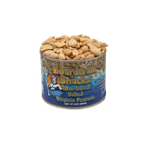 Boardwalk Snacks 40th Street Salted Virginia Peanuts, Classic Gourmet Snack, Non-GMO, 9oz