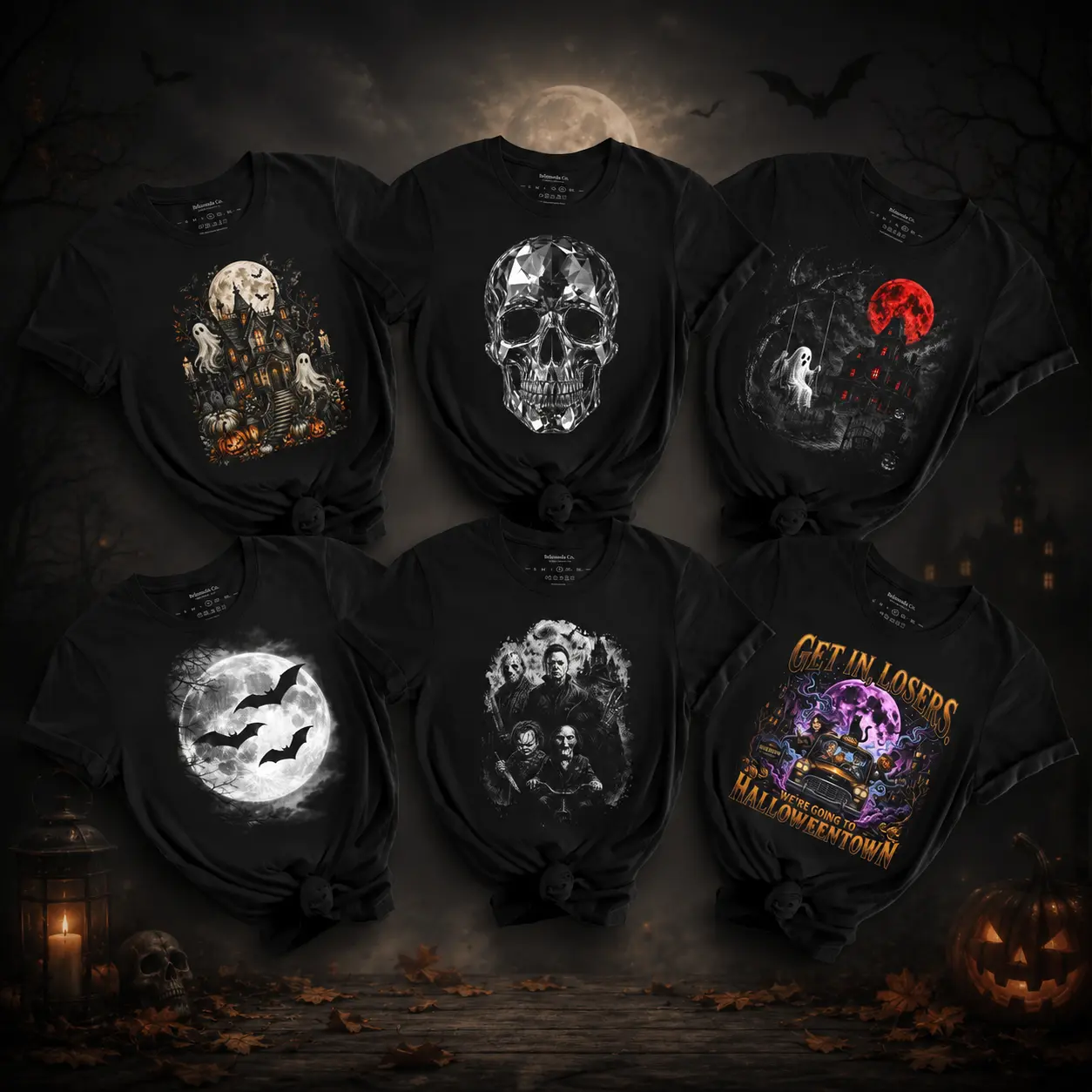 Comfort Color Spooky Halloween T-Shirt, Pick Your Halloween Shirt, Graphic Tee For Men Women, Menswear Tops