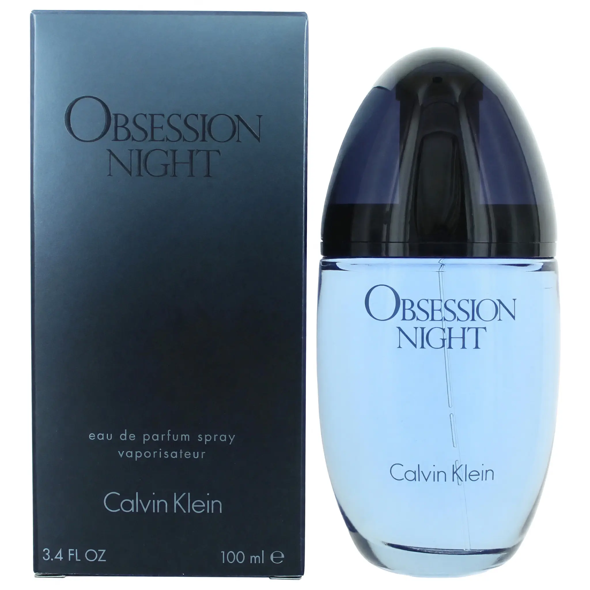 Calvin Klein Obsession Night Women's Eau de Parfum (EDP) Spray, 3.4 oz Women's Fragrance, Eau De Parfum Women's Fragrance