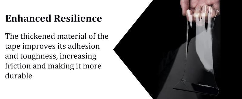 Heavy Duty(9.85FT), Nano Double Sided Adhesive Tape, Clear Mounting Tape Picture Hanging Adhesive Strips. Double Sided Tape Heavy Duty(9.85FT), Nano Double Sided Adhesive Tape, Clear Mounting Tape Picture Hanging Adhesive Strips.