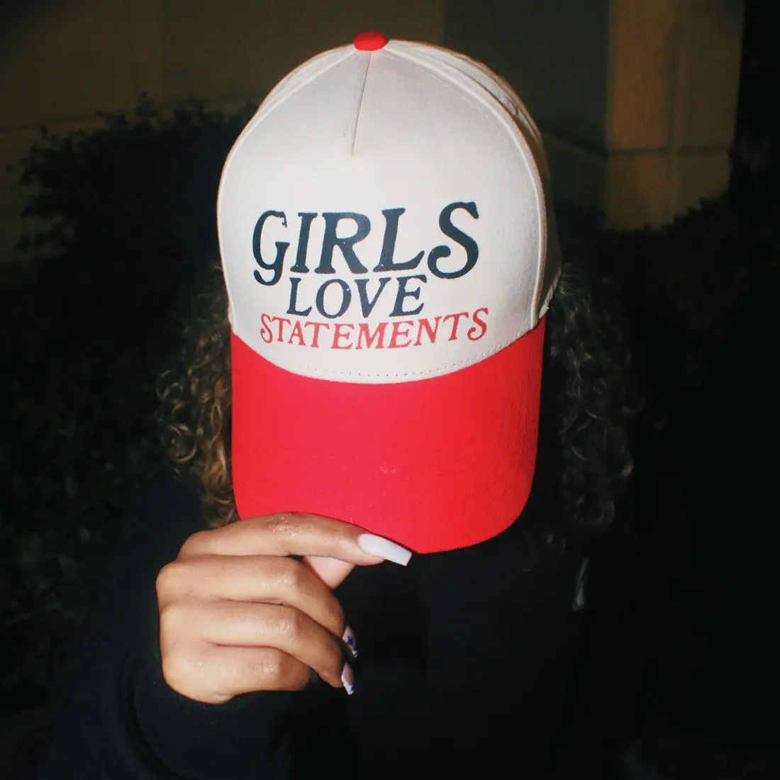 "Girls Love Statements" Trucker Hat