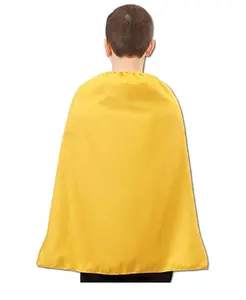 26 in. Yellow Superhero Child Cape