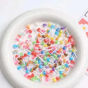 Resin Mini Lollipops Candy For Nail Arts, DIY and More pink friday