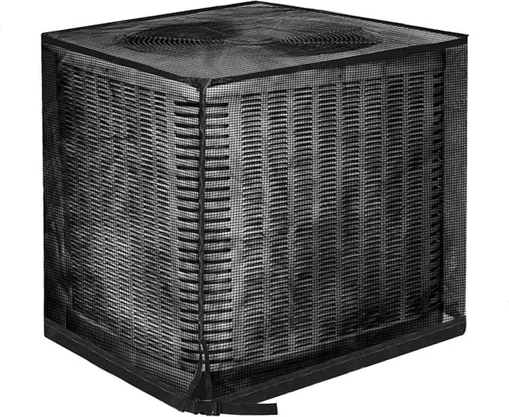 Heavy‑Duty Air Conditioner Cover, Full‑Mesh, 4 Universal Sizes to Fit Most Outdoor AC Condenser Units, Durable All‑Season Protector with Adjustable Buckles