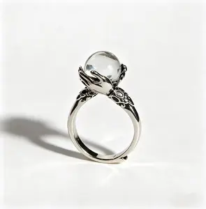 Unique Thoughtful Gift - Witchtok Pagan Witchy Vintage Guardian Crystal Adjustable Rings (Fits 6-10) - tiktokshopspringglowup Fashion Costume Jewelry Accessory for 2026 Memorial Day Campaignmom gifts,anniversary gifts for her,birthday gifts for gf