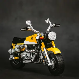 400 + Pcs Motorcycle Building Blocks for Children, Collectibles, Educational and Educational Gift