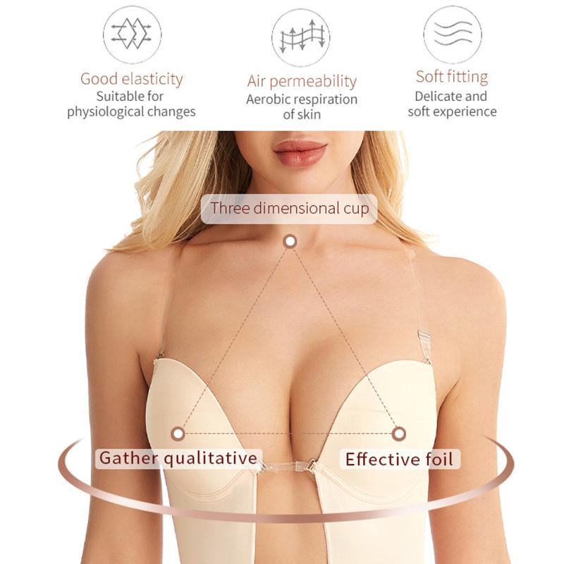 One-piece Underwear Bra Tube Top Tube Top Big Breasts Show Small Artifact Bra