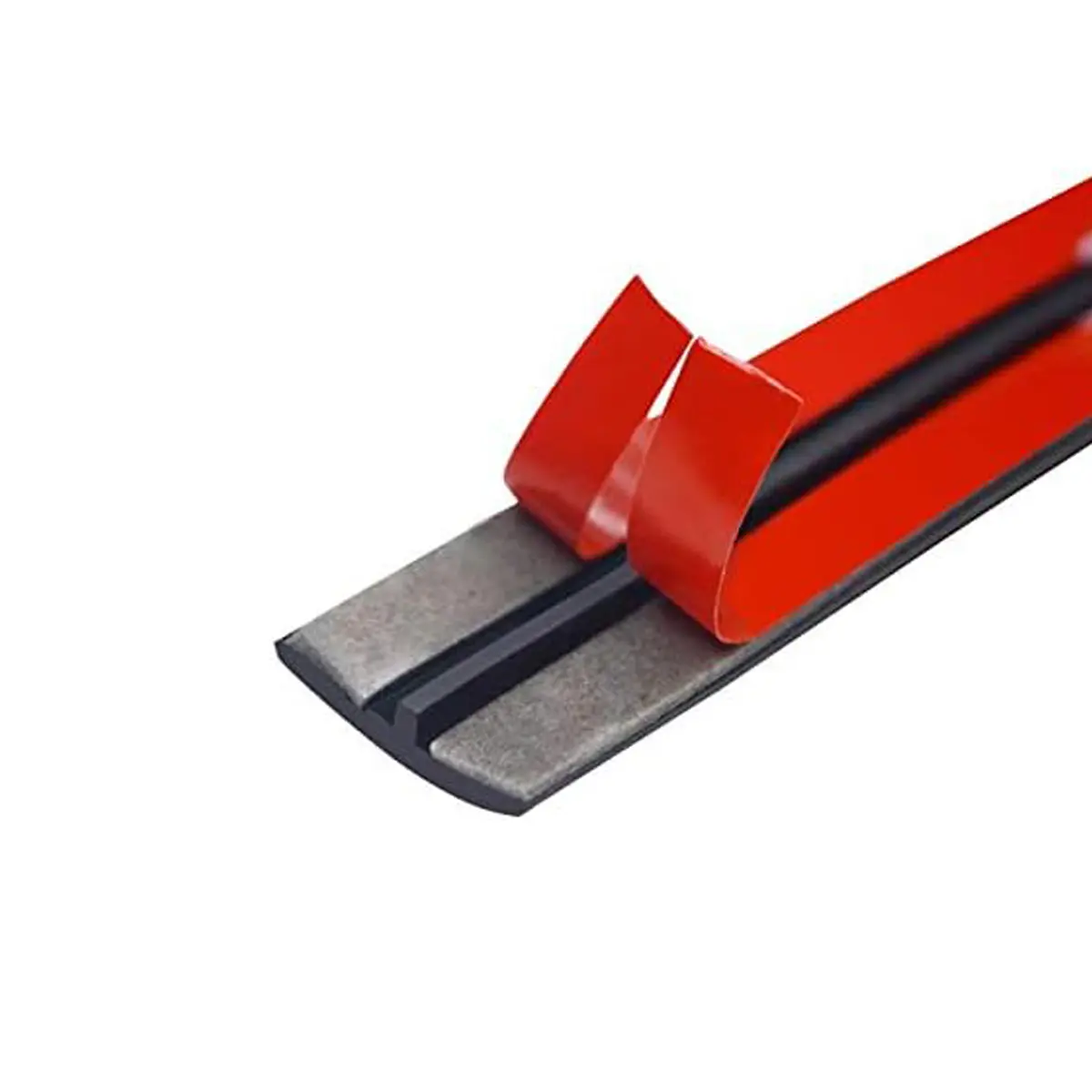 T-Shaped Car Windshield Seal Strip, Universal Rubber Weather Stripping for Window Roof Door, Waterproof Noise Reduction Seal for Car SUV Truck