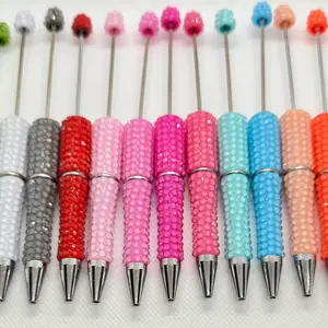 Beadable Jelly Multicolor Pens - Smooth Writing Writing Stationery for Craft Projects, Office Stationery Supplies