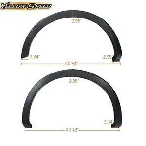 Factory Style Fender Flares Wheel Protector Cover Fit for 2009-2014 Ford F-150