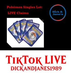 Pokemon Singles Lot: LIVE Claims