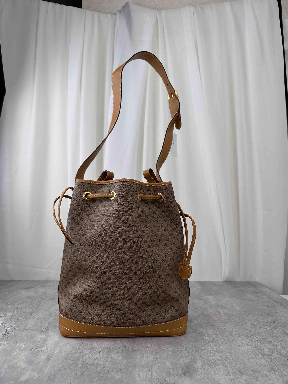 Pre-owned GUCCI As Shown Shoulder Bags GG Plus Shoulder Bag, PVC Leather MR03042026A674