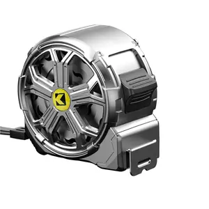 New Hollow Stainless Steel Washable Tape Measure Industrial Grade Waterproof Rustproof Laser Marked Precision Measurement Tool