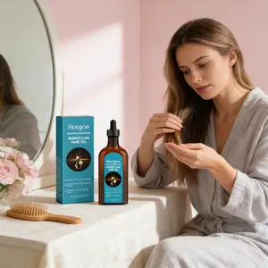 Moroccan Hair Care Oil, Leave-In Hair Care Essence, Repairs Split Ends, Dryness and Frizz, Fragrant and Non-GreasyMoroccan Hair Care Oil, Leave-In Hair Care Essence, Repairs Split Ends, Dryness and Frizz, Fragrant and Non-Greasy