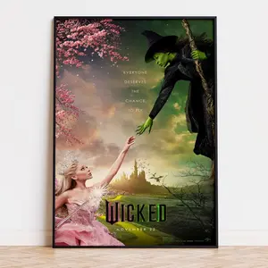 Wicked - Movie Poster |  | High Quality Ready To Print