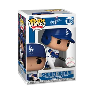 Funko Pop! Los Angeles Dodgers - Shohei Ohtani (Home Jersey) (Batting) #106 Collectible Pop Vinyl Figure