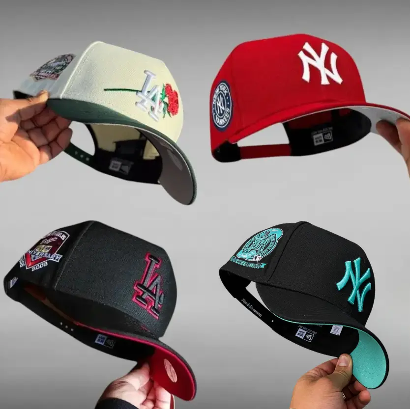 New Era MLB Los Angeles Dodgers & New York Yankees 9FORTY 59FIFTY Cap – Fitted Snapback Gorras Unisex, Streetwear Baseball Hat for Men Women, Adjustable Trucker Style, Moda Urbana USA 2026, Vintage Sport Aesthetic, Trending TikTok Headwear