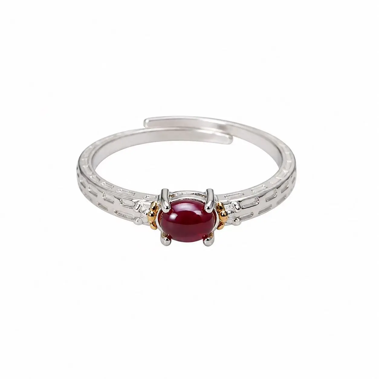 Thailand Unheated Pigeon Blood Red Ruby - Semiprecious Stone for Jewelry Accessories, Semiprecious Stone Rings, Unheated Ruby, Gemstone Accent