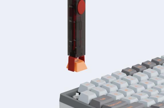 GATERON Twins 2-in-1 Keyboard Tool, Integrated Keycap Puller and Switch Puller for DIY Keyboard Maintenance