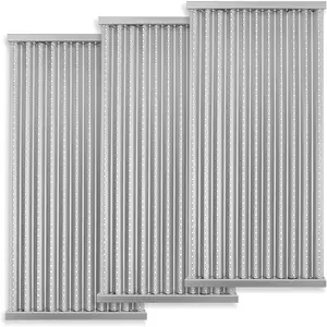 Emitter Plate Grate for Charbroil TRU- Grill 450 3-Burner 463370719 463371116 463371719 463371716 463371316 , 17 Inch Stainless Steel Emitter Grate Replacement for Charbroil Grills