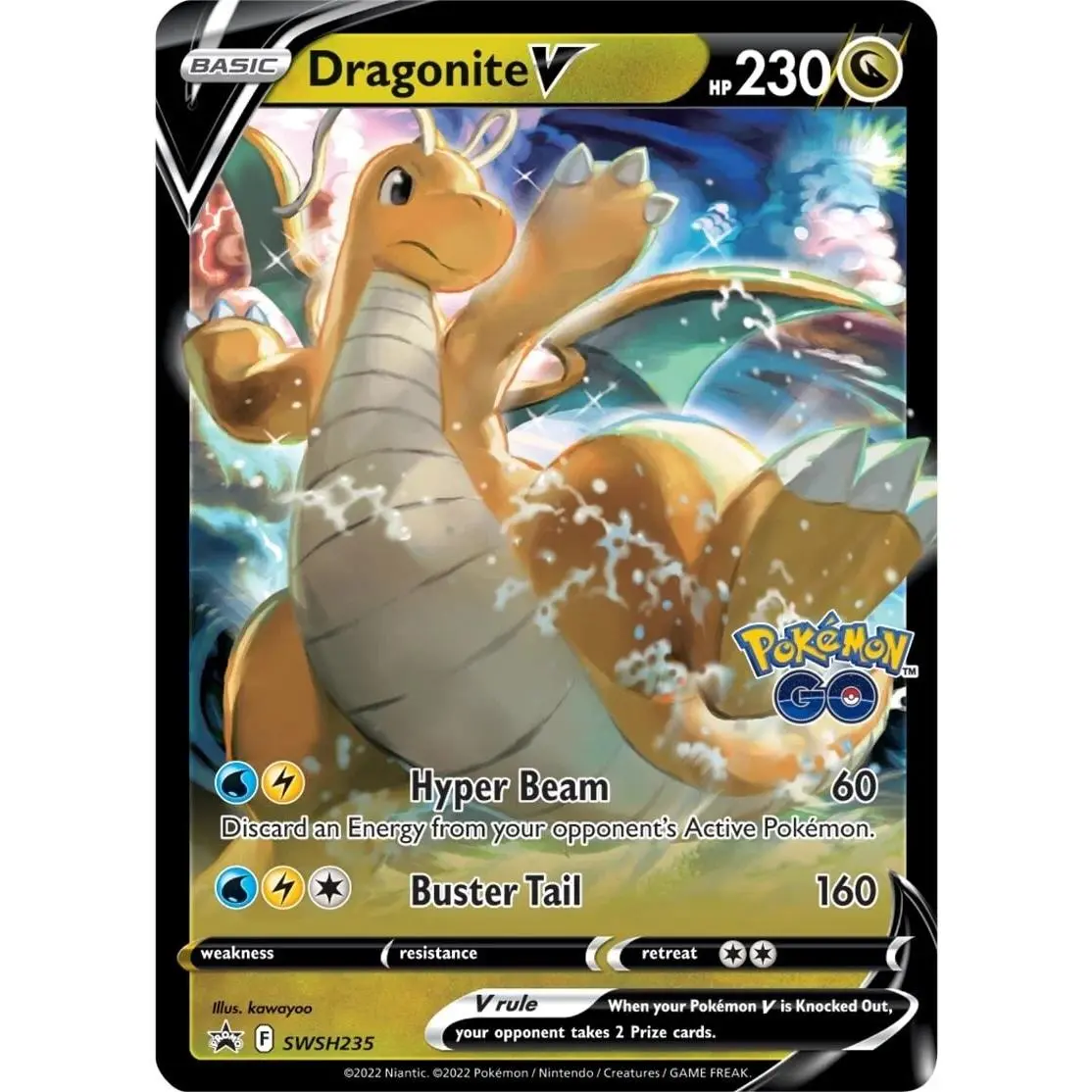 Dragonite V - SWSH235 Pokemon SWSH: Sword & Shield Promo Cards Promo