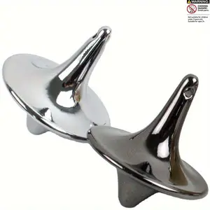 Stainless Steel Fidget Spinner, Random Color Decompression Finger Spinner, Handheld Spinner Toy, Fidget Toy for Adults & Teens