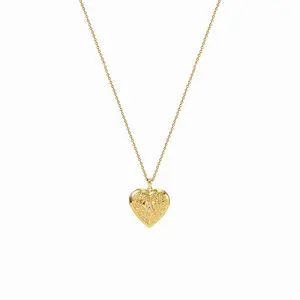 Cider HAERT SHAPED LETTERS PENDANT NECKLACE